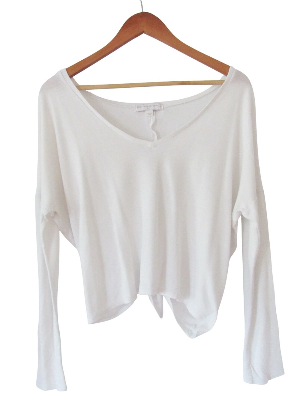 Spiritual Gangster White Open Back Top Small Lightweight Stretchy Running Yoga